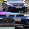 Front Bumper Lip Compatible with 2013-2016 Volkswagen Golf 7 MK7