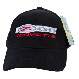 Buycoolshirts Chevy Corvette Z06 Hat Embroidered Cap, Black