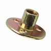 5 Pcs T Nuts, 3 Hole Galvanized Iron Fixed T