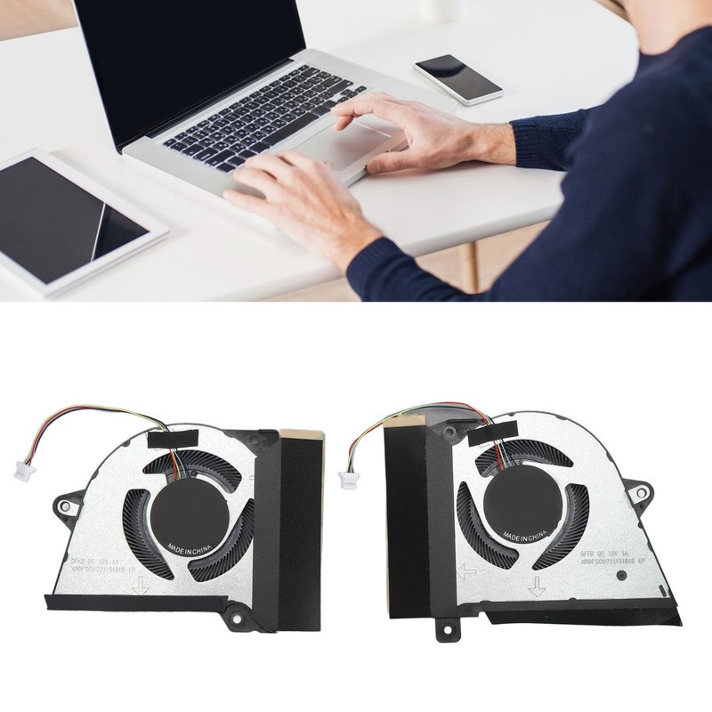 Laptop Cooling Fan for ASUS Replacement 4 Pin Cooling Fan