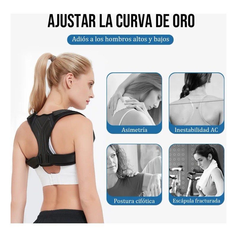Adjustable Back Shoulder Posture Corrector Belt Clavicle