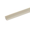 Beige Vinyl Door Bottom for 1 3/4" - 2" Thick