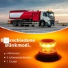 Yuanjoy LED Beacon, 12V/24V Yellow Warning Light with Magnet for