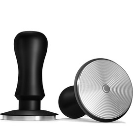 KYONANO 53.3mm Espresso Coffee Tamper, 30lb Spring-Loaded Calibrated Tamper with 304 Stainless Steel, Anodized Aluminum Handle, Barista Tamper Compatible with Breville Espresso Coffee Machine