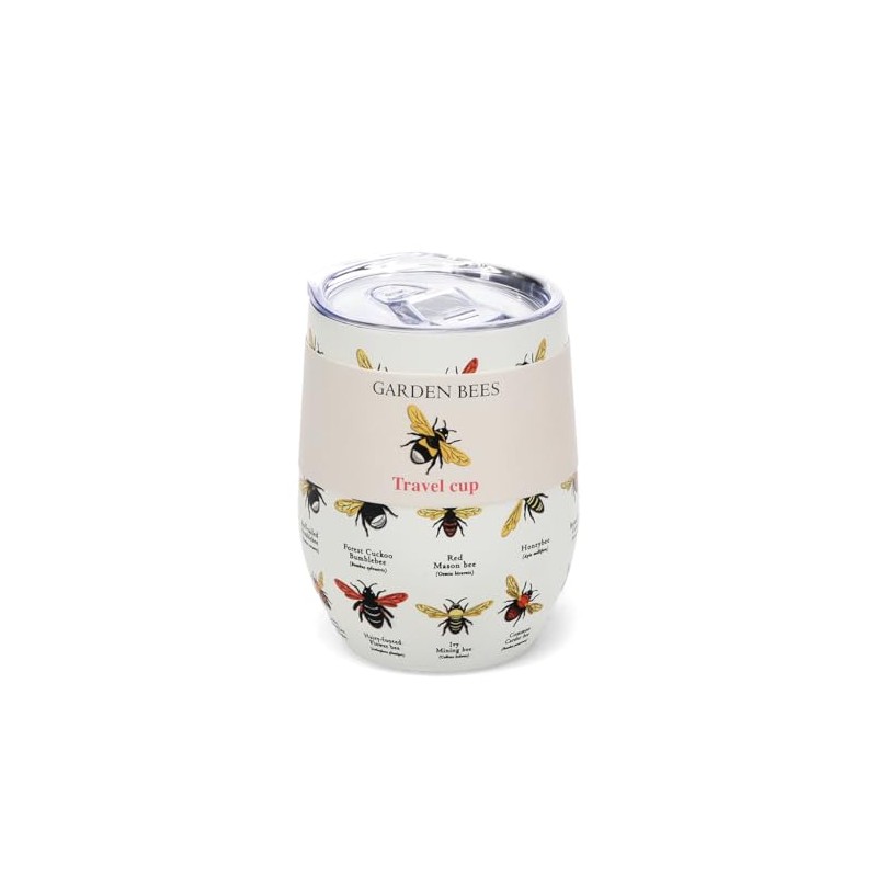 Rex London Travel Cup 350ml - Garden Bees