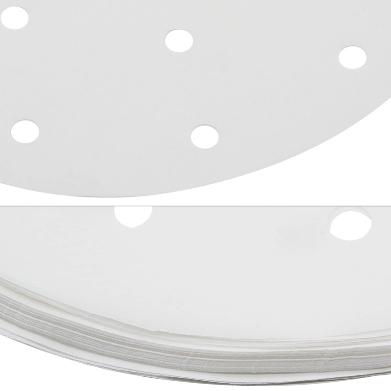 Cionyce 100 Pcs Dumpling Paper Bamboo Steamer Paper 8 Inch