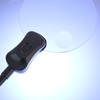 Magnifying Glass Clamp LED Light Gooseneck Desk Lamp Clamp for