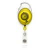 Yellow YoYo Retractable Reel Holder - by Lanyards Tomorrow Extending