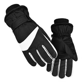 OhMill USB Heated Winter Cycling Gloves, Waterproof, Black, Men & Women, Adults, Outdoor Enthusiasts