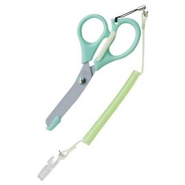 森繁(Morishige) ナーイスはさみ ストラップ付 グリーン MG-45