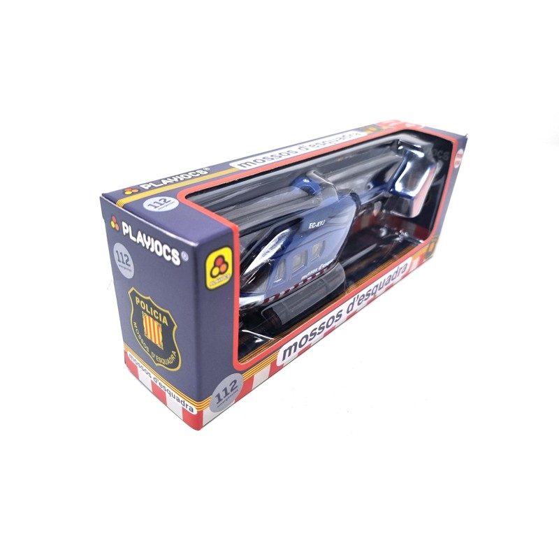 PLAYJOCS GT-8132 Helicopter Mossos Vehicle for Children and Collectors