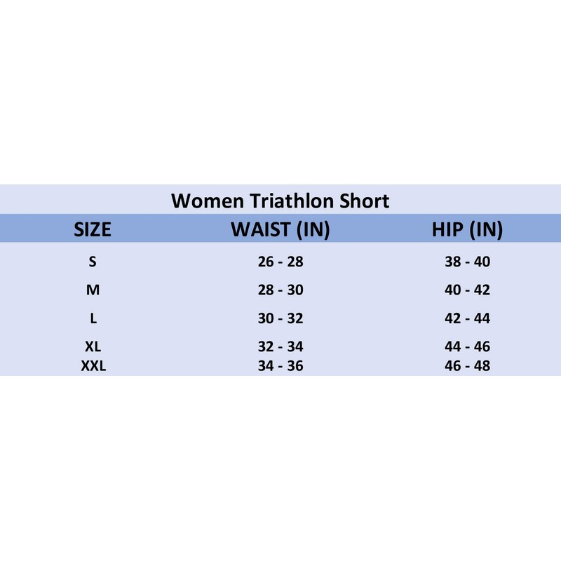 Sparx Performance - Pantalones cortos de triatlón para mujer, triatlón