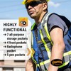 Pioneer Hi Vis Surveyor's Safety Vest - Engineer Style -