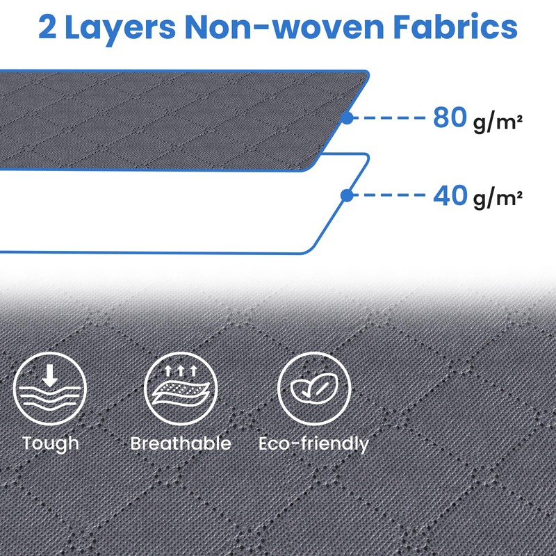 Fab totes Storage Bags,Clothes Blanket Storage Bins Foldable Closet Organizers