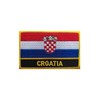 Ruoming 1 PCS Croatia Flag Patches Iron On or Sew