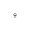sourcing map Bearing Balls Carbon Steel Precision Balls 8 mm