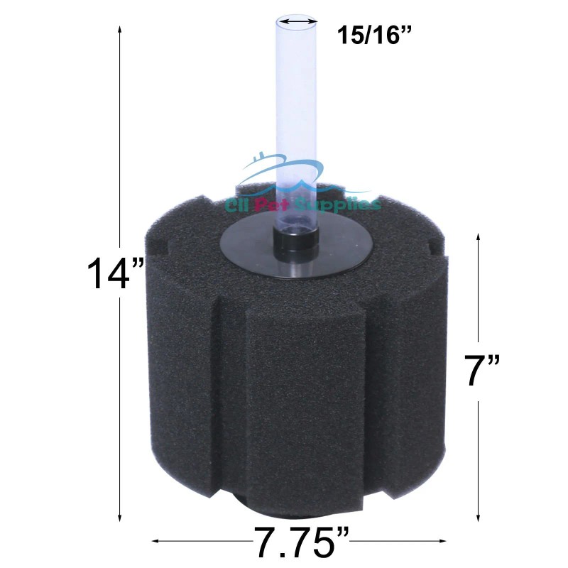 XY X-Large Bio Sponge Filter Breeding Fry Fish Tank Aquarium