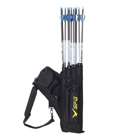 Archery Quiver Arrow Bag for Korean Traditional and Western Archery Black