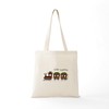 CafePress Polar Express Train Tote Bag Reusable Natural Beige Canvas