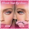 PROLASHBEAUTY Fox Eye Lash Clusters with Spikes Waterproof Lightweight Cat