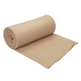 Luxury Fleece Blanket, Colour: sandy, Size: 130 x 170 cm, quality: 220 g/m² by Betz