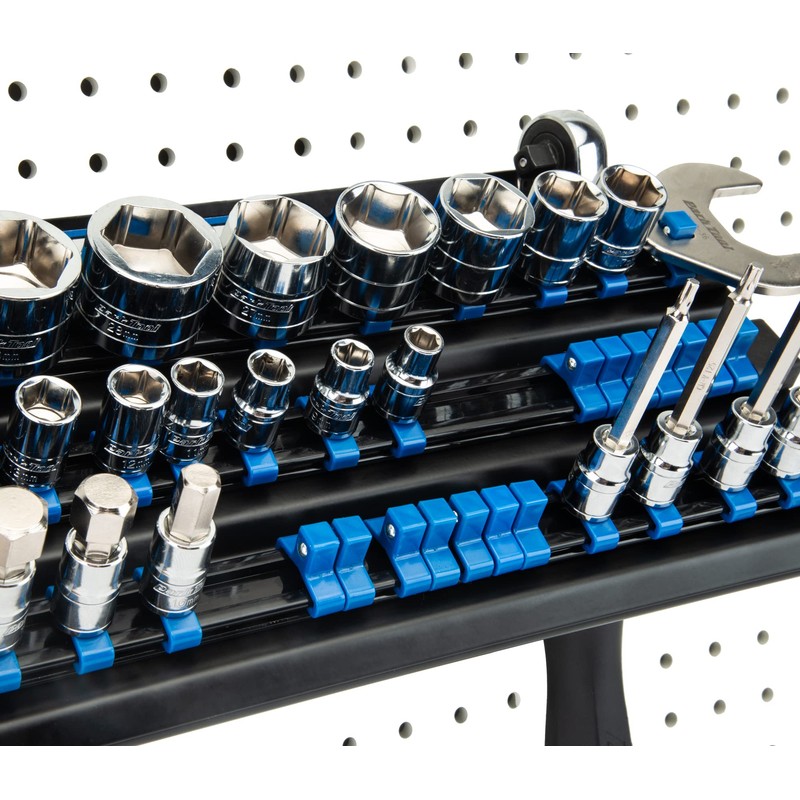 Park Tool JH-3 Wall-Mounted Socket Bit and Torque Tool Organizer
