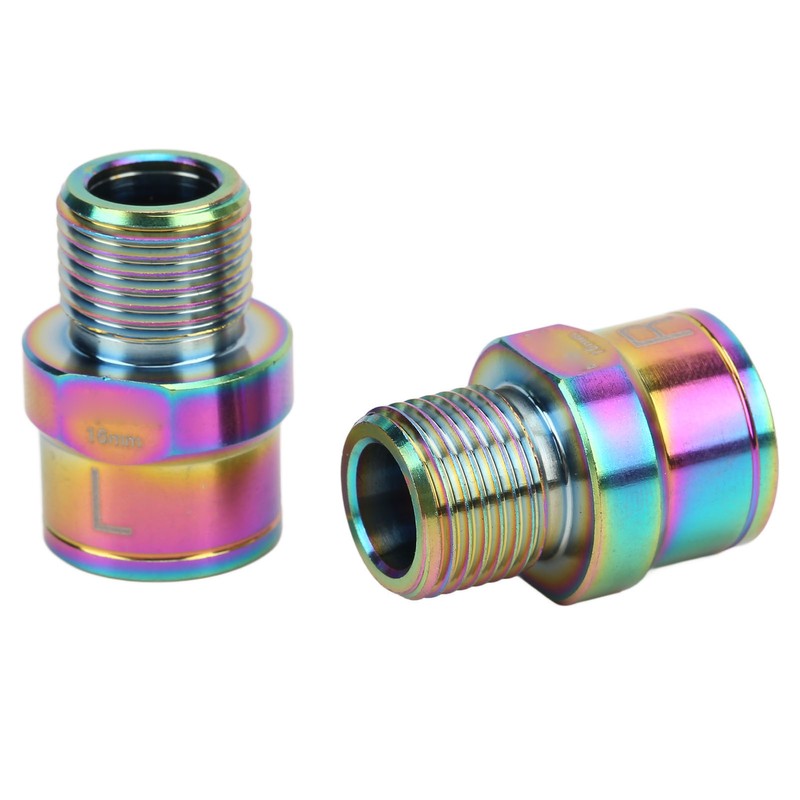 Bicycle Pedal Extender Titanium Alloy Bike Pedal Extension Shaft for