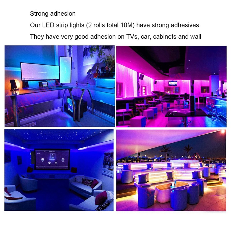10m LED Strip Lights RGB LED Light Strip Tape with