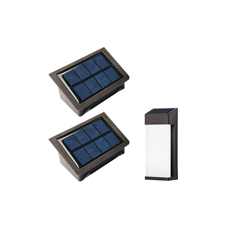 Yotopow Solar Light Replacement Top for Outdoor Fence Lights and