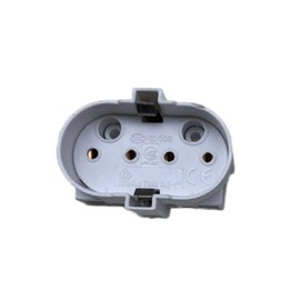 Ezfit 2G11 Lampholder 4 Pin LED CFL 2G11 Bulbs Socket Lamp Base for UVD Lamp - CFL Light Holder