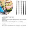 50Pcs Edging Stakes Spiral Nylon Landscape Anchoring Spikes for Paver