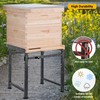 Neorexon Adjustable Metal Hive Stand - 2Pack, Sturdy Beehive Stand
