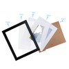 5x7 Picture Frame Black ,Display Pictures 4x6 With Mat or