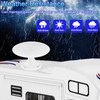 GZMJRD RV TV Antenna Roof Mounted Outdoor, Portable RV Antenna
