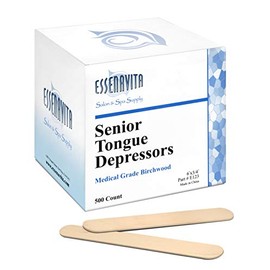 body waxing wooden spatulas (500 pack)