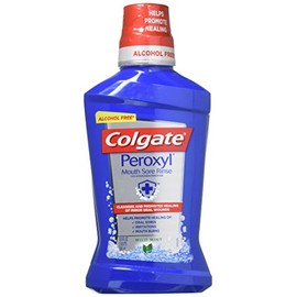 Colgate Peroxyl Mouth Sore Rinse, Mild Mint, 16.9 oz