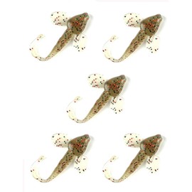 FISHIN ADDICT GOBY BULLHEAD 80mm (3.15'') fishing lure twisted tail spark 5 pack
