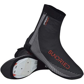 Sundried Cycling Overshoes Best For Winter Summer Water Resistant Overshoes Road Bike MTB Mountain Bike Cycling Accessories (Black, S)