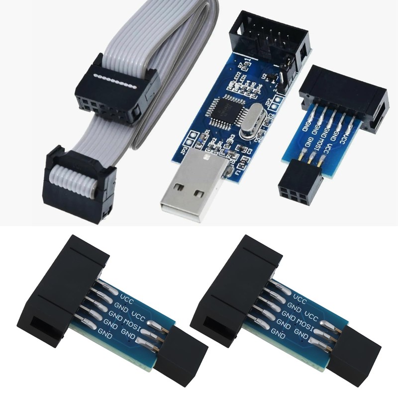 OTOTEC 4Pcs 10pin Zu 6pin ISP Programmer Adapter Kompatibel mit