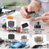 150Pcs Electronic DIY Kit,Inductor Kit﻿,Diode Kit,Capacitor Kit,0603 50V,0805 50V Capacitor,SL,AD