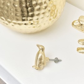 Melody Maison Gold Penguin Drawer Knob
