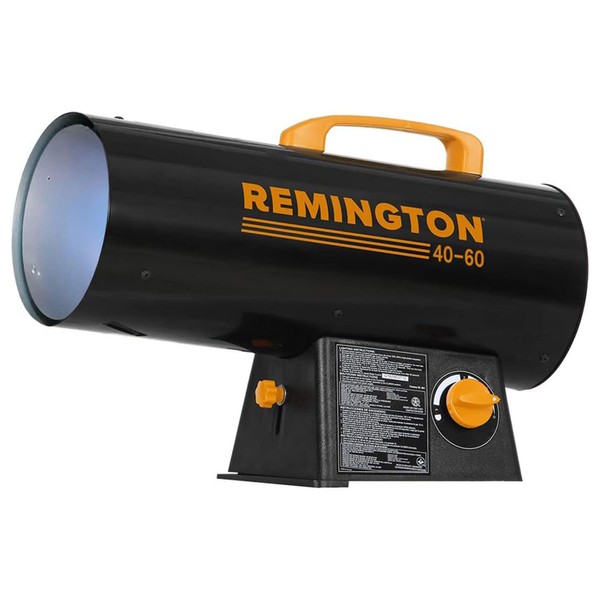 Remington LP Forced Air Heater, Portable 60,000 BTU Space Heater