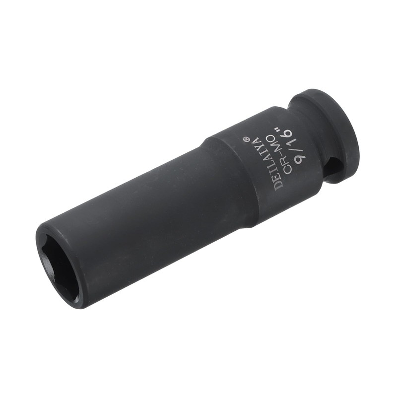 sourcing map 9/16 Inch SAE Deep Impact Socket 1/2 Inch