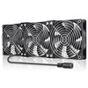 GDSTIME Big Airflow 3 x 120mm Fans DC 12V Powered