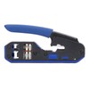 RJ45 Crimping Tool Kit Network Cable Ethernet Jack Pass Through
