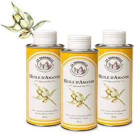 La Tourangelle – Mandelöl – Verleihen Sie Ihren Saucen und Ihrem Gebäck dank diesem Feinschmeckeröl eine besondere Note – 250 ml – 3er-Pack