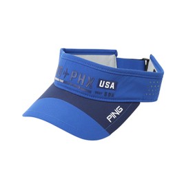 Pin Apparel 621-5187105 Men's Sun Visor (Adjustable Size) / Golf Hat, 110_blue, Free size