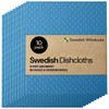 Swedish Wholesale Dishcloths, Cellulose Sponge Cloths – Bulk 10 Pack