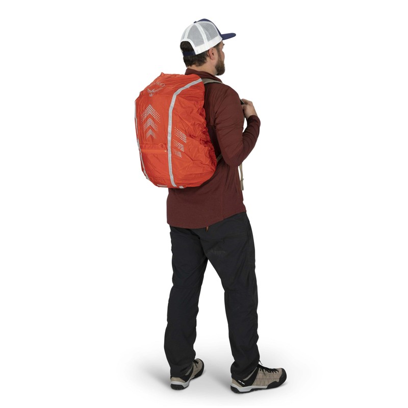 Osprey HiVis Copertura antipioggia pendolare, Mars Orange, S