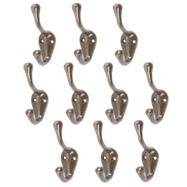Hammer and Tongs - Narrow Hat & Coat Hook - W25mm x H80mm - Raw - Pack of 10